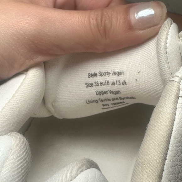 Naked Wolfe White Leather Sporty Platform Sneaker USA SIZE 6 - Picture 10 of 10